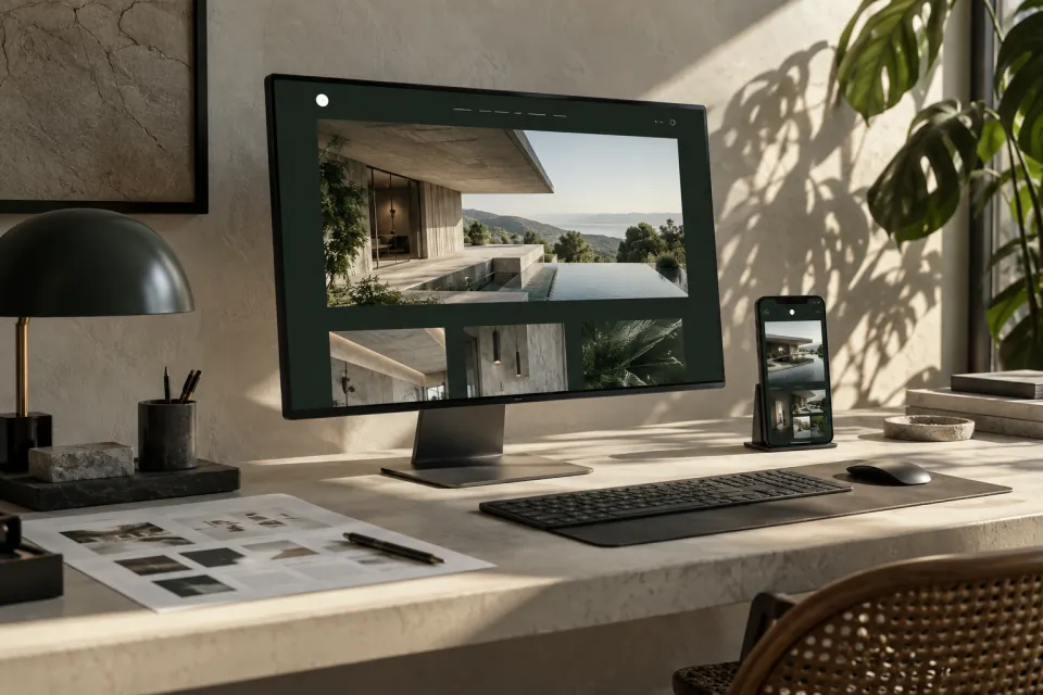 Conceito ilustrativo de sites e landing pages